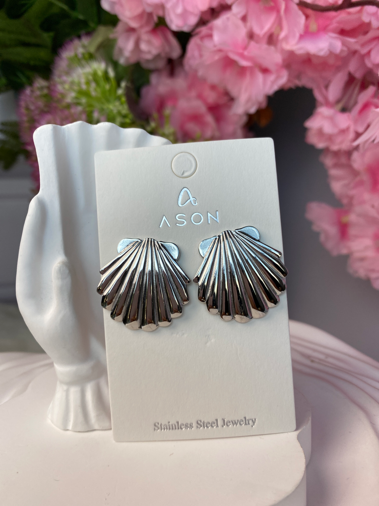 [A0013] Stainless Steel Type: Earring-Stud earring
Color: Steel