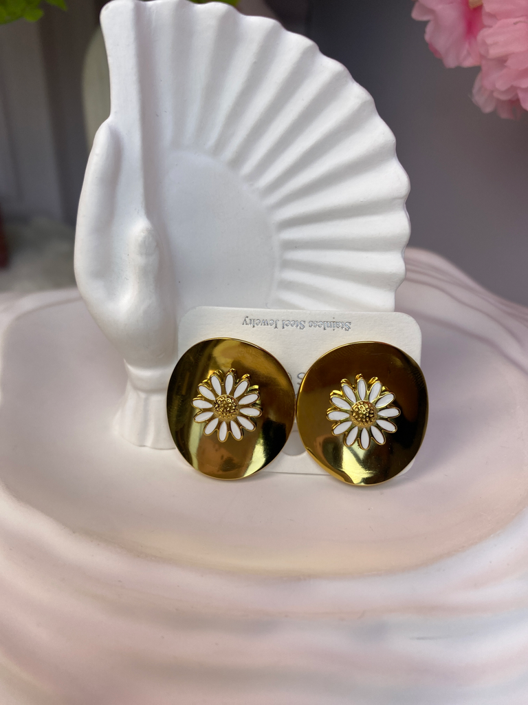 [A0030] Stainless Steel Type: Earring-Stud earring
Color: PVD 18k
gold