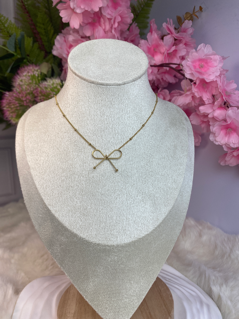 [A0053] Stainless Steel Type: Necklace Color: Gold