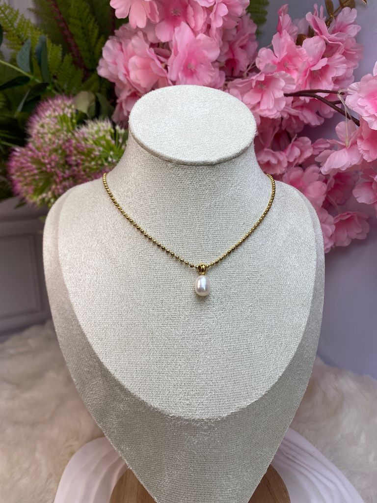 [A0057] Stainless Steel Type:Necklace Color: PVD 18k gold
Size: 40+5cm