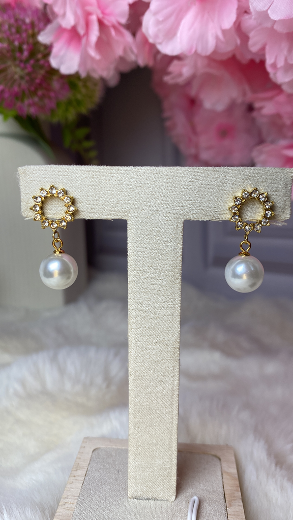 [A0061] Stainless Steel Type: Hoop Earring Color: PVD 18k gold