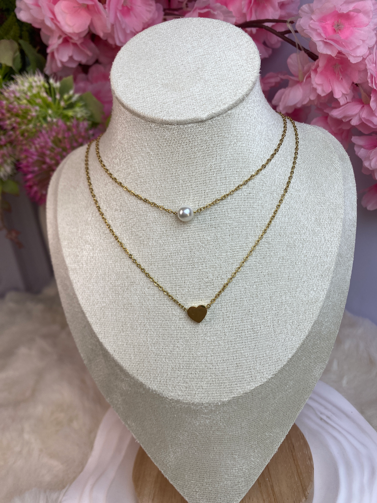 [A0074] Stainless Steel Type: Necklace Color: PVD 18k gold