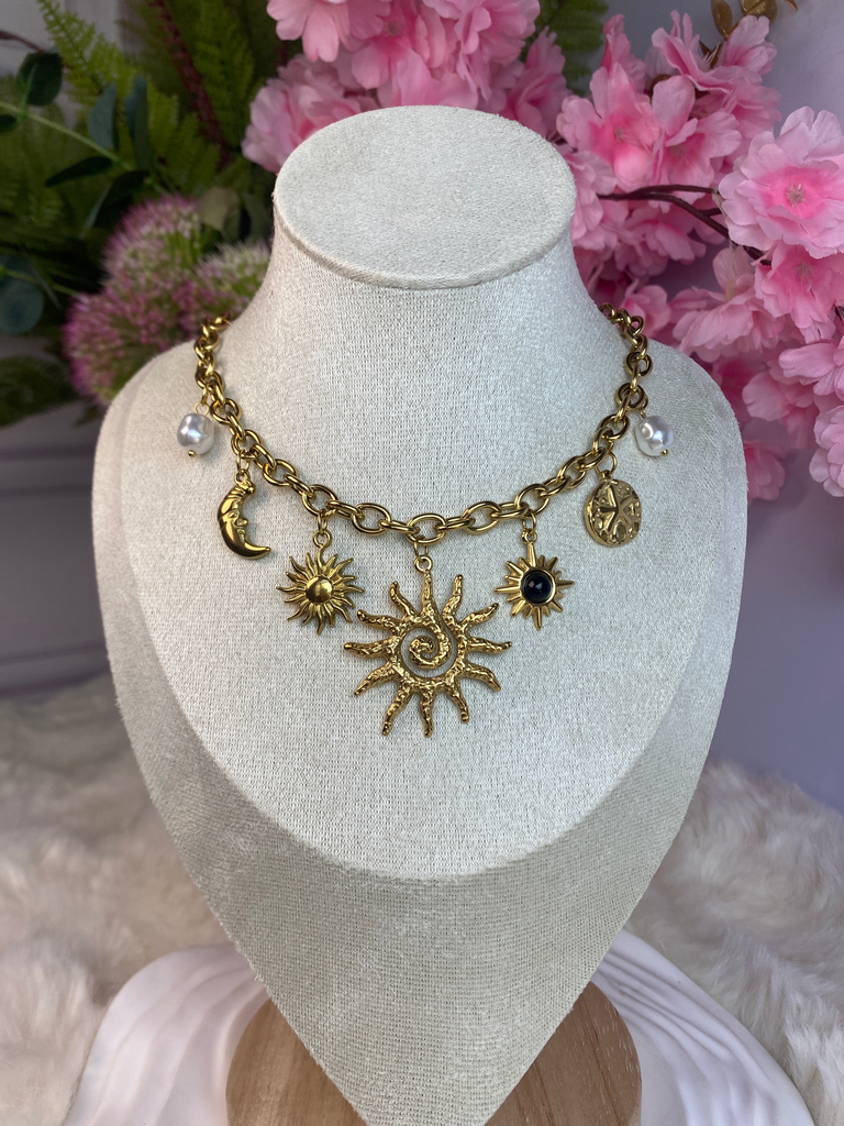 [A0090] Stainless Steel Type:Necklace Color: PVD 18k gold
Size: 40+5cm