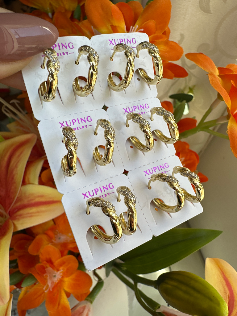 [2680] Aretes Xuping