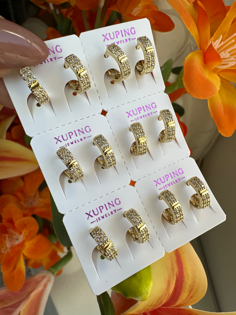 [2697] Aretes Xuping